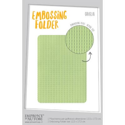 Impronte d’Autore Griglia - Embossing Folder